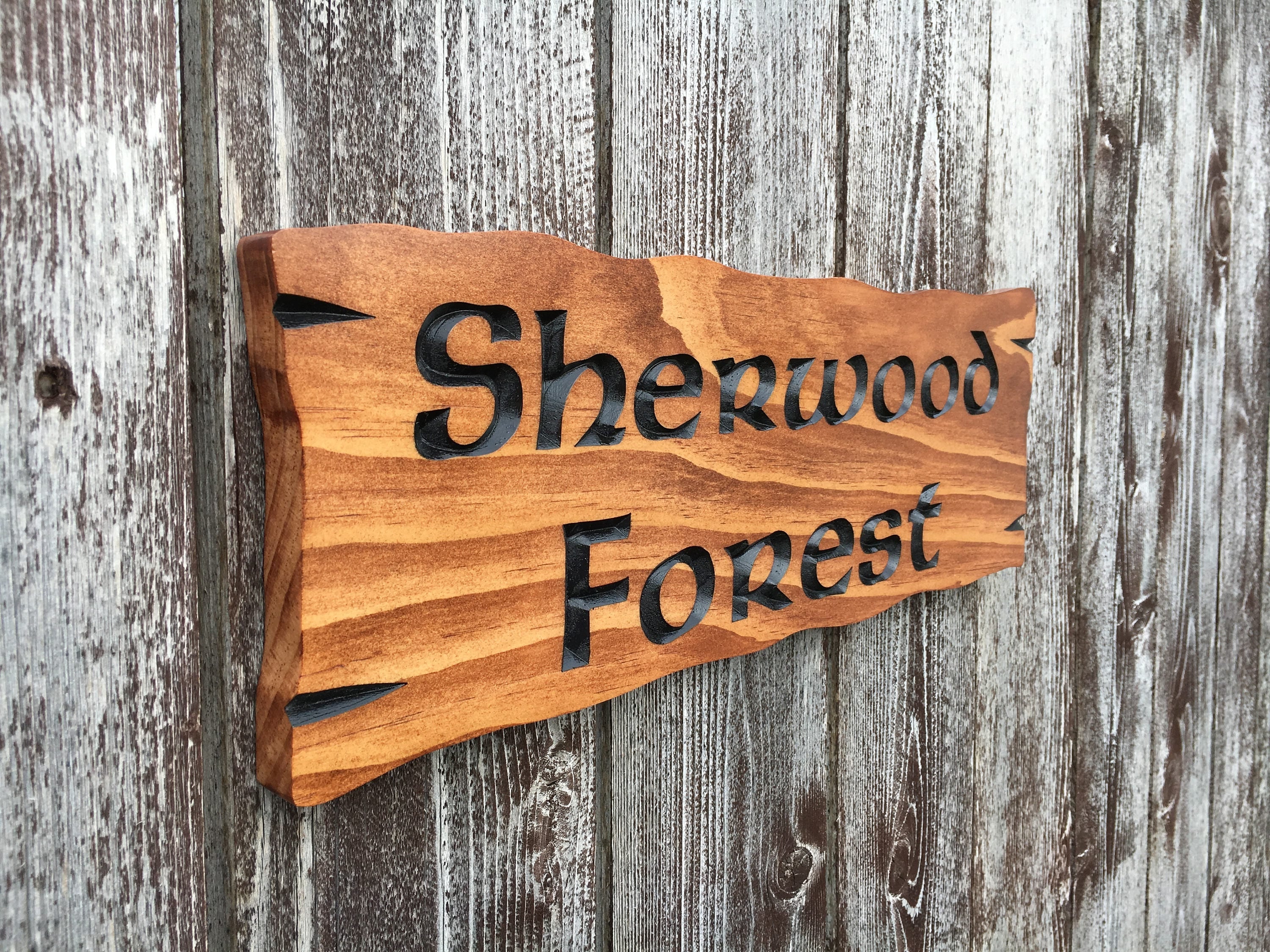 Personalized Family Name Sign Rustic Signs