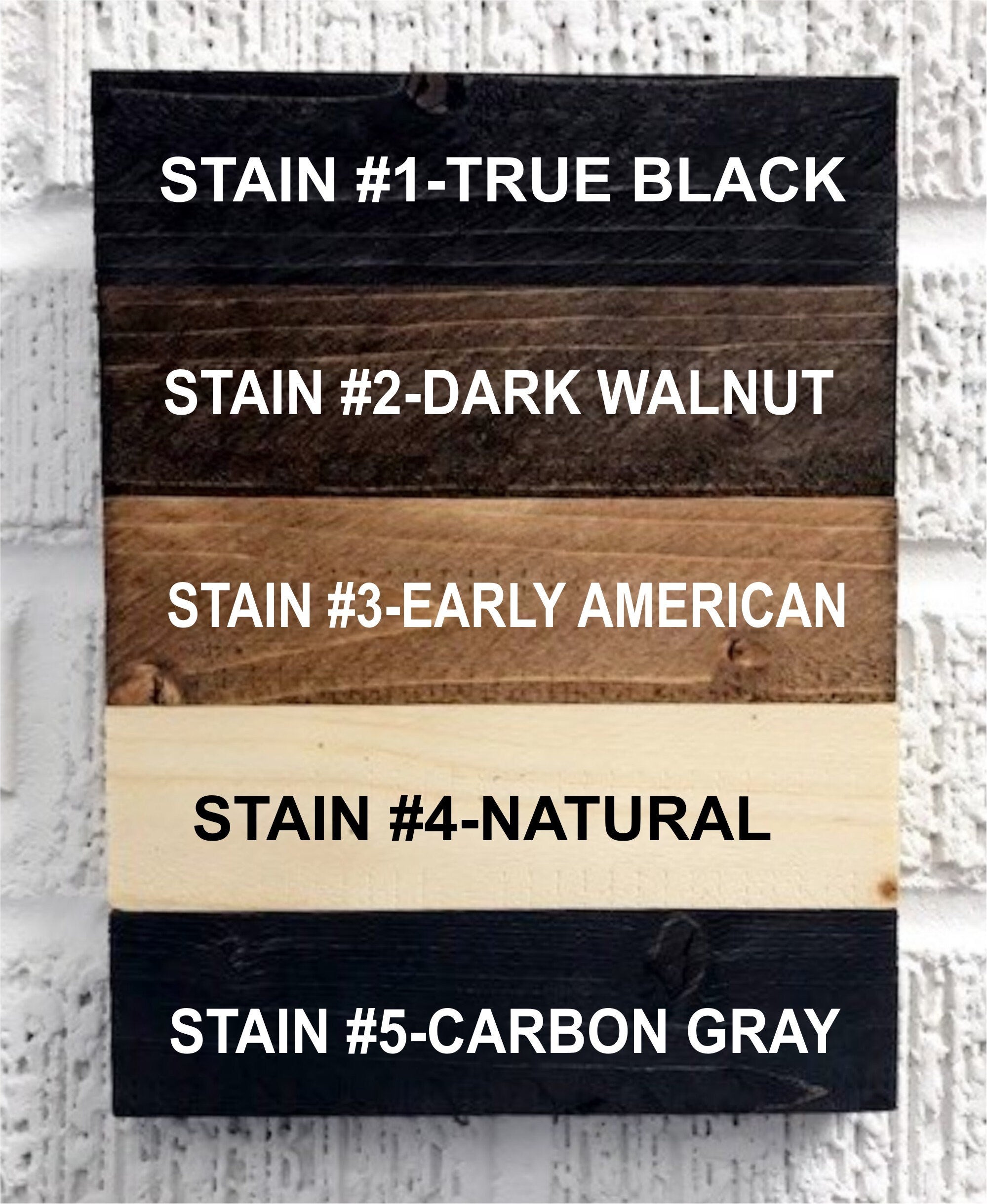 Personalized Farmhouse Style House Number Sign