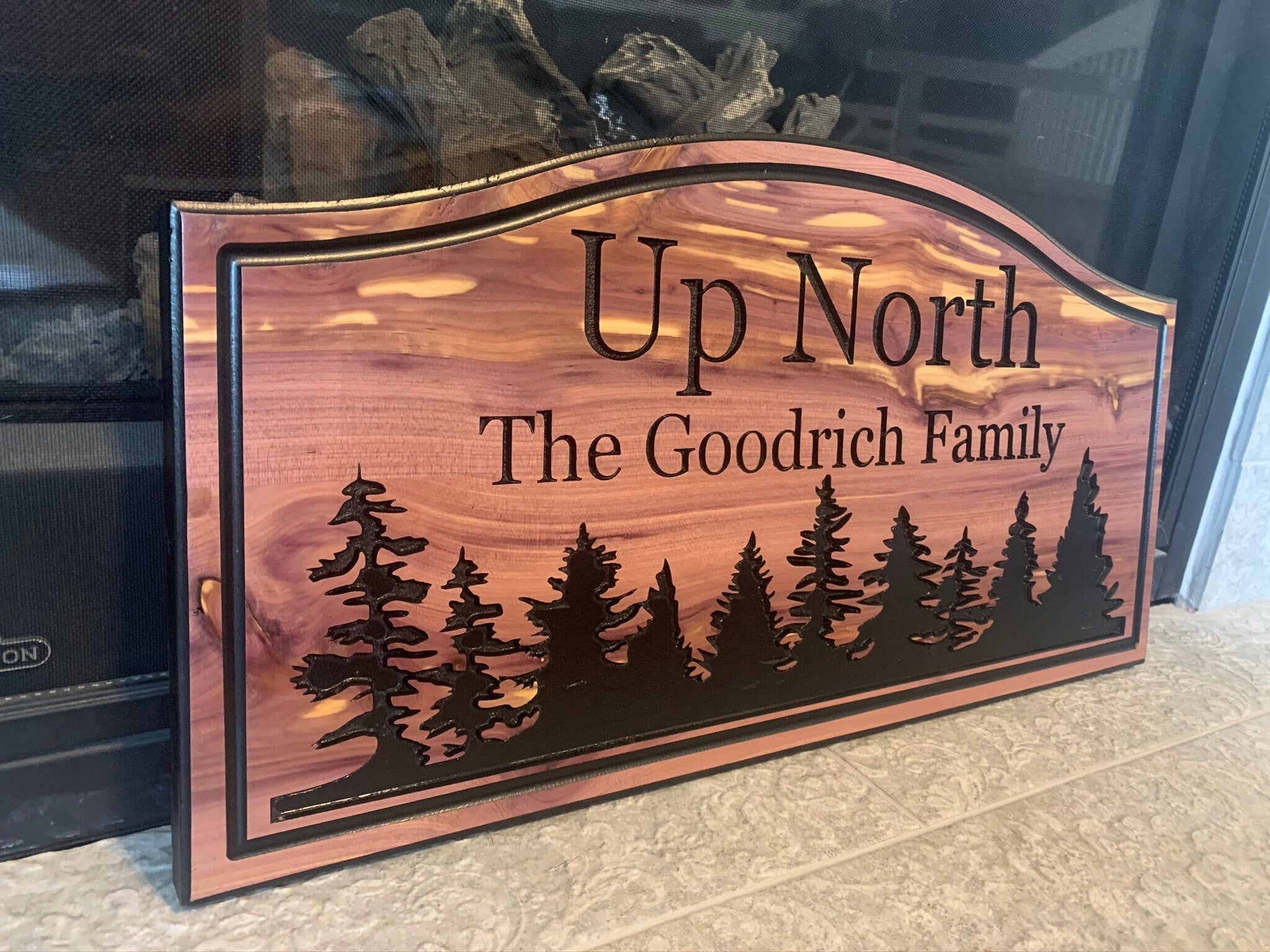 Personalized Farmhouse Decor Welcome Sign