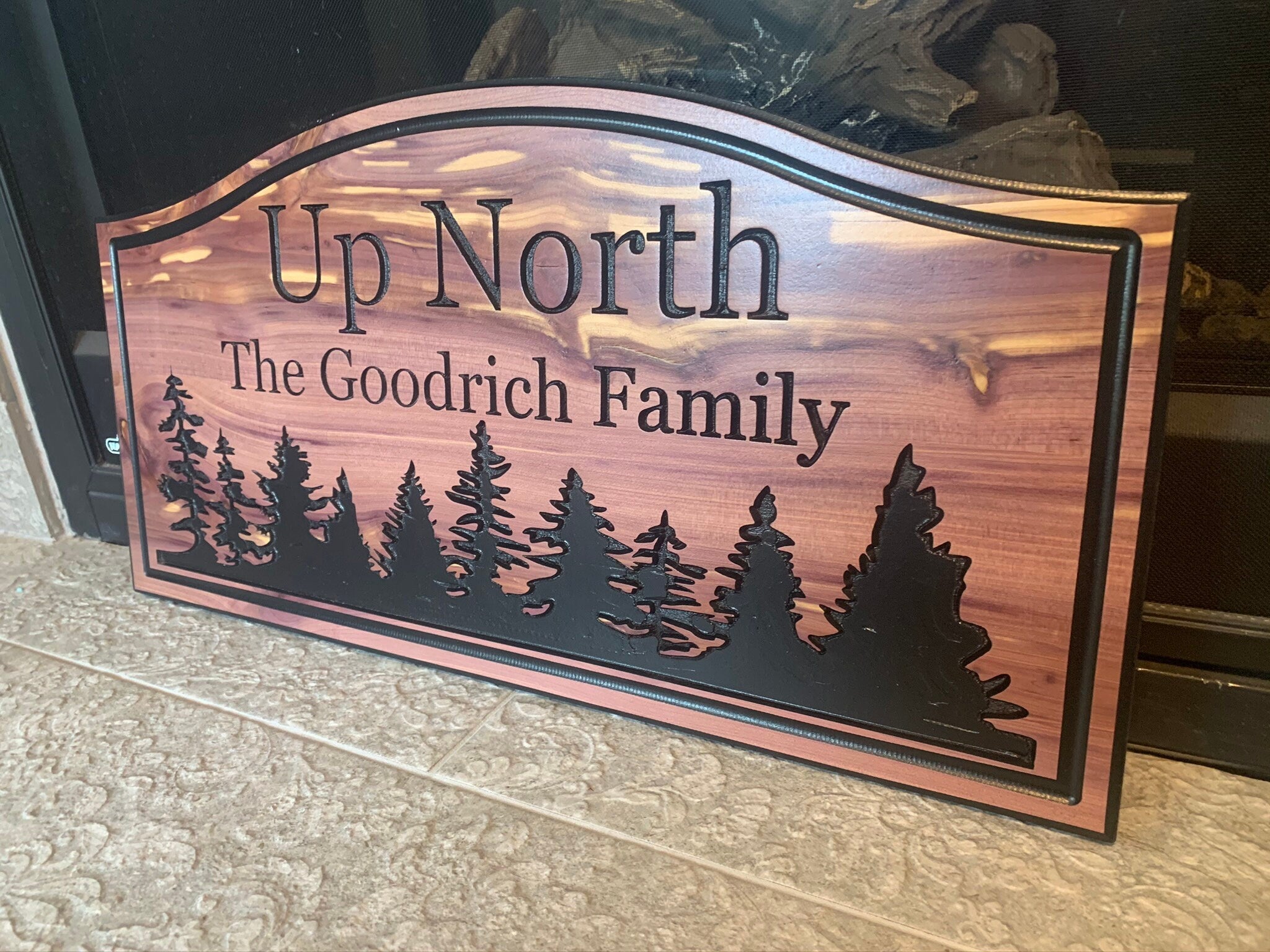 Personalized Farmhouse Decor Welcome Sign