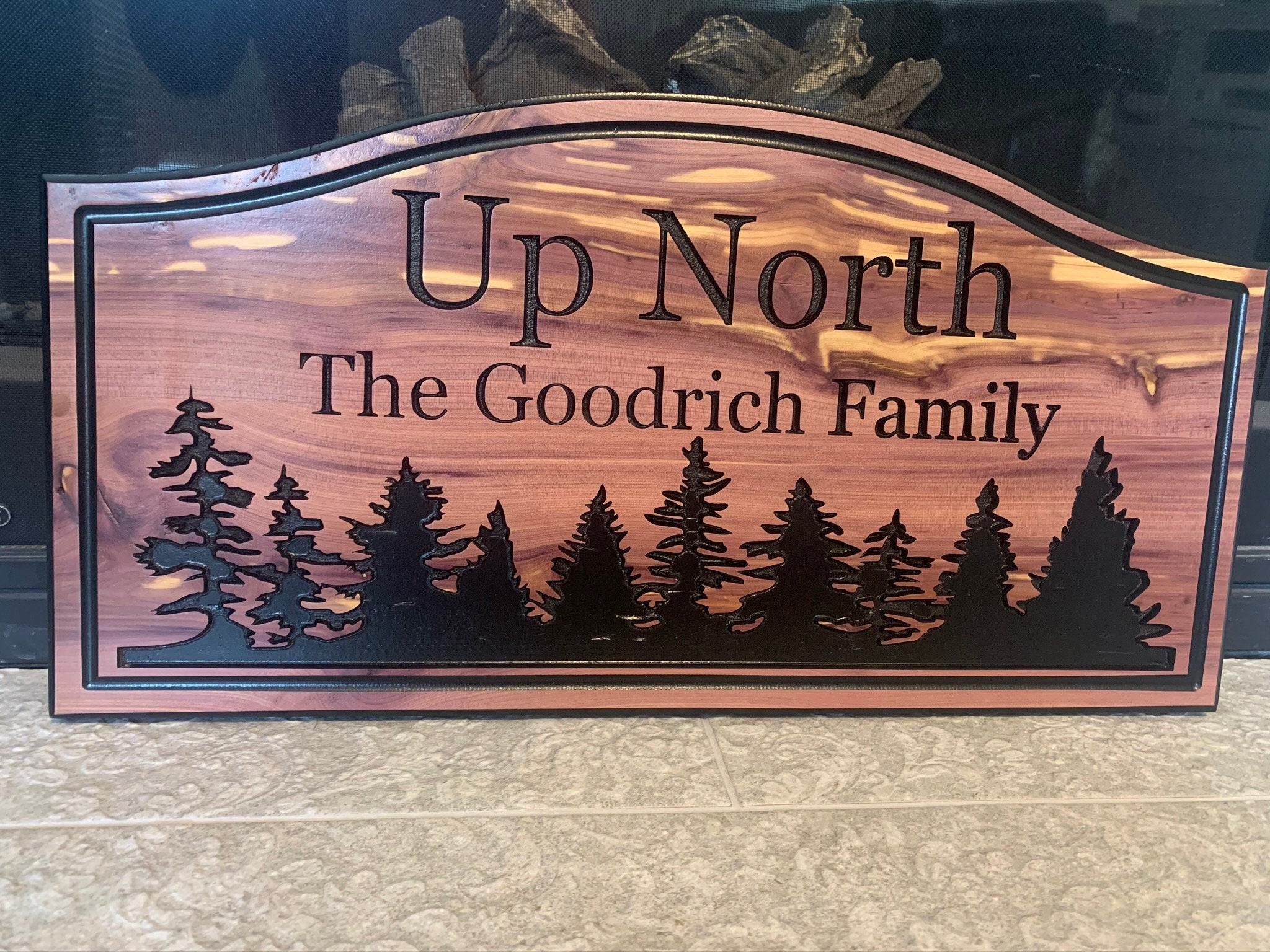 Personalized Farmhouse Decor Welcome Sign