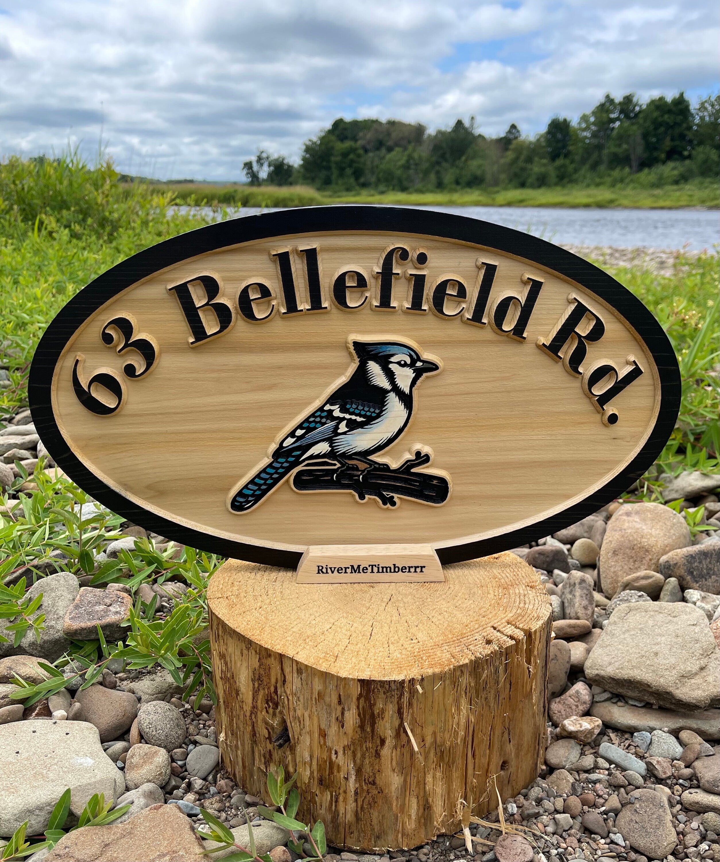 Custom Outdoor Address Sign