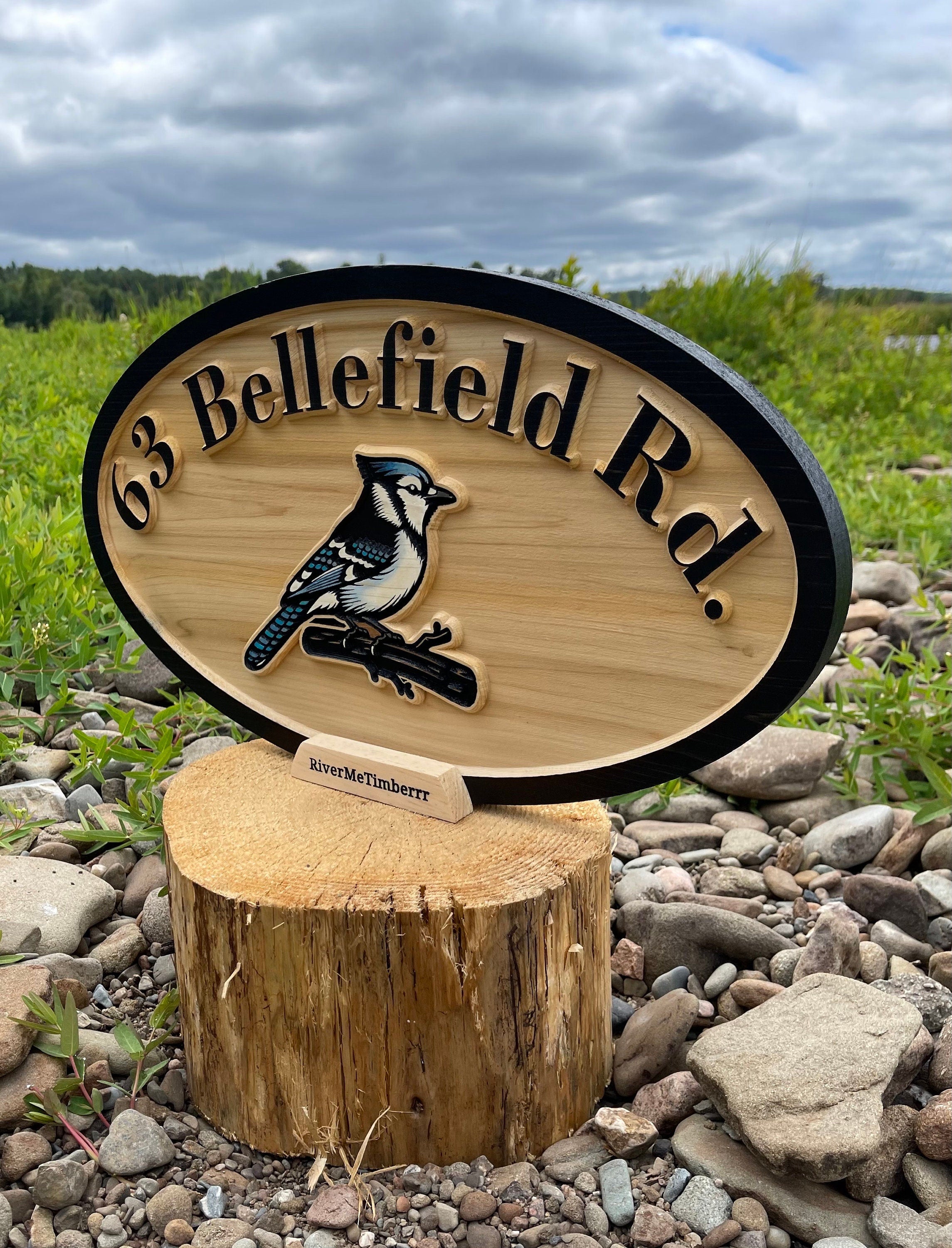 Custom Outdoor Address Sign
