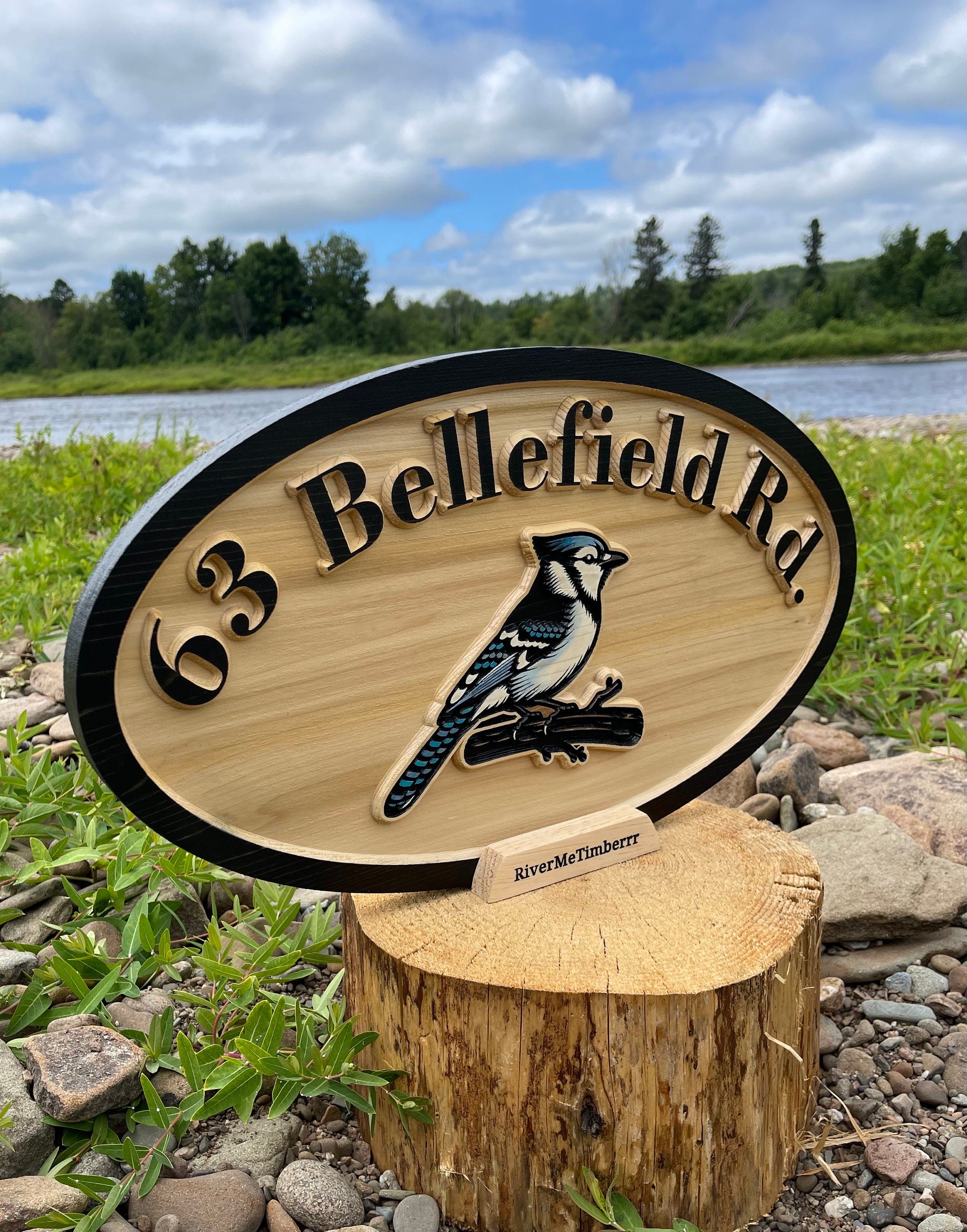 Custom Outdoor Address Sign