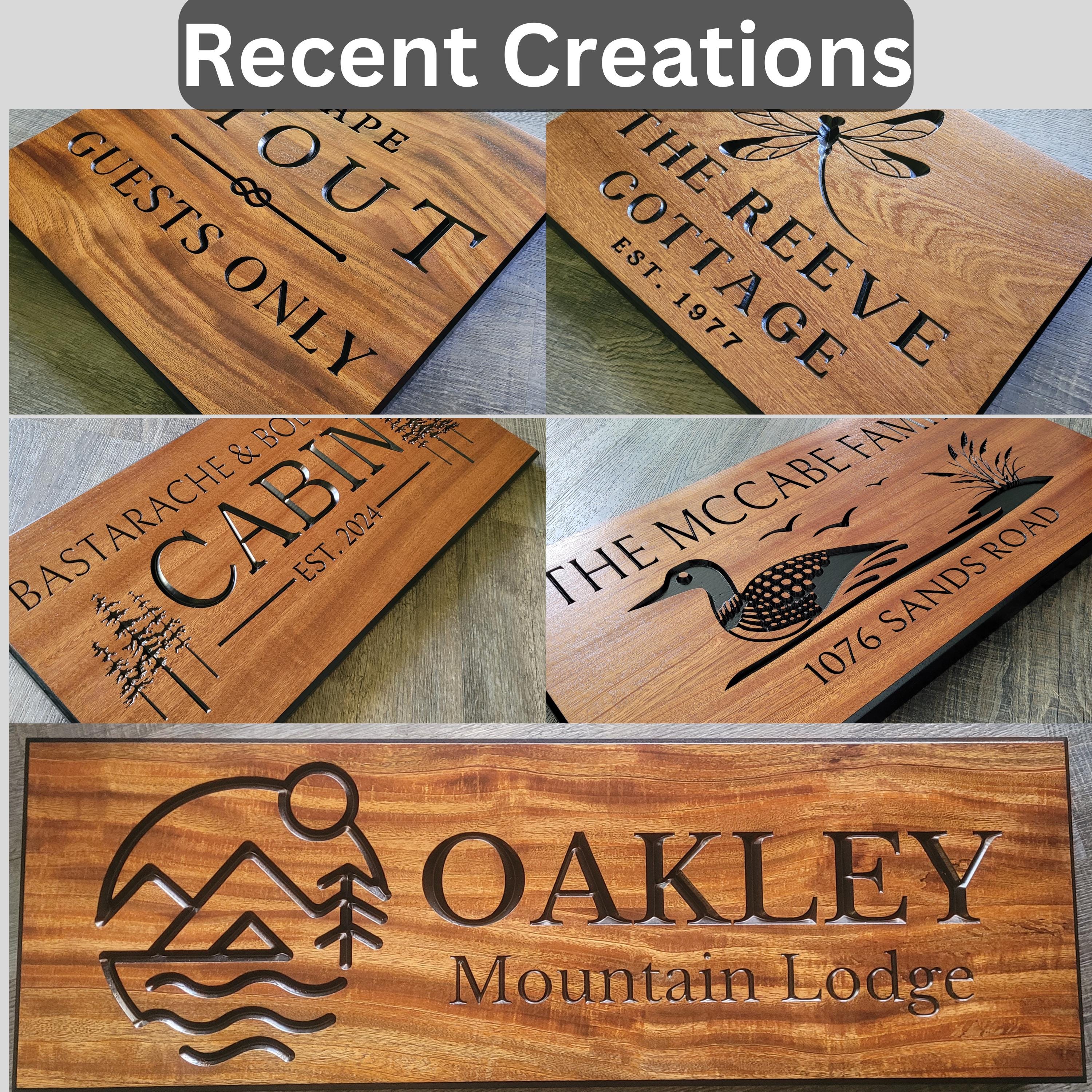 Custom Family Last Name Sign