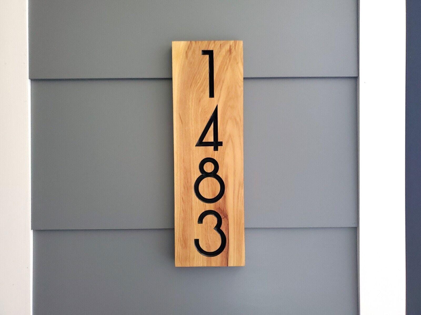 House Numbers Sign