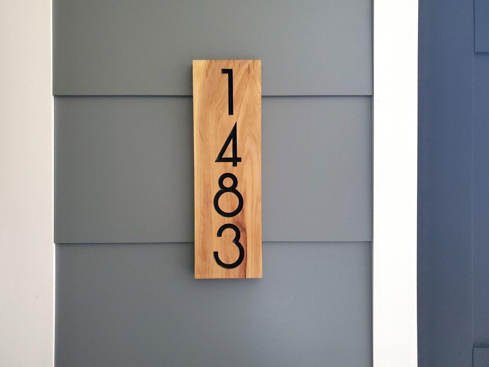 House Numbers Sign