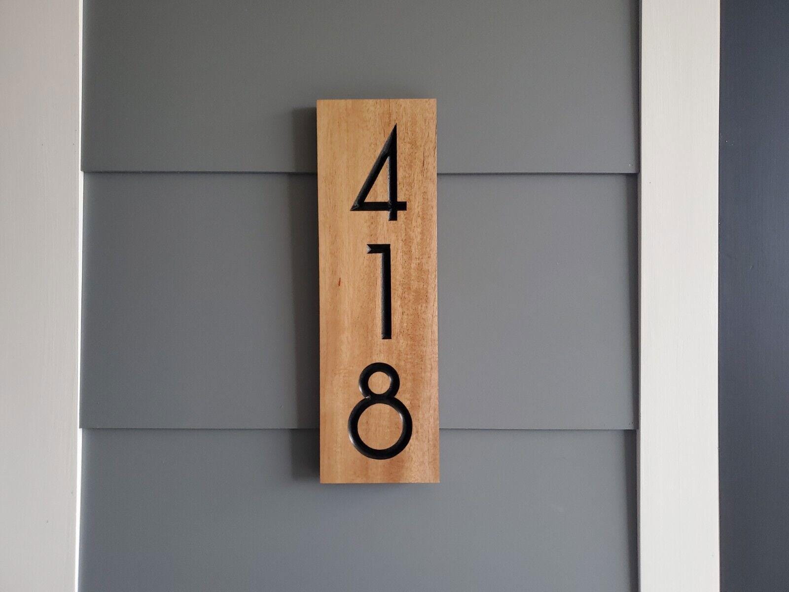 House Numbers Sign