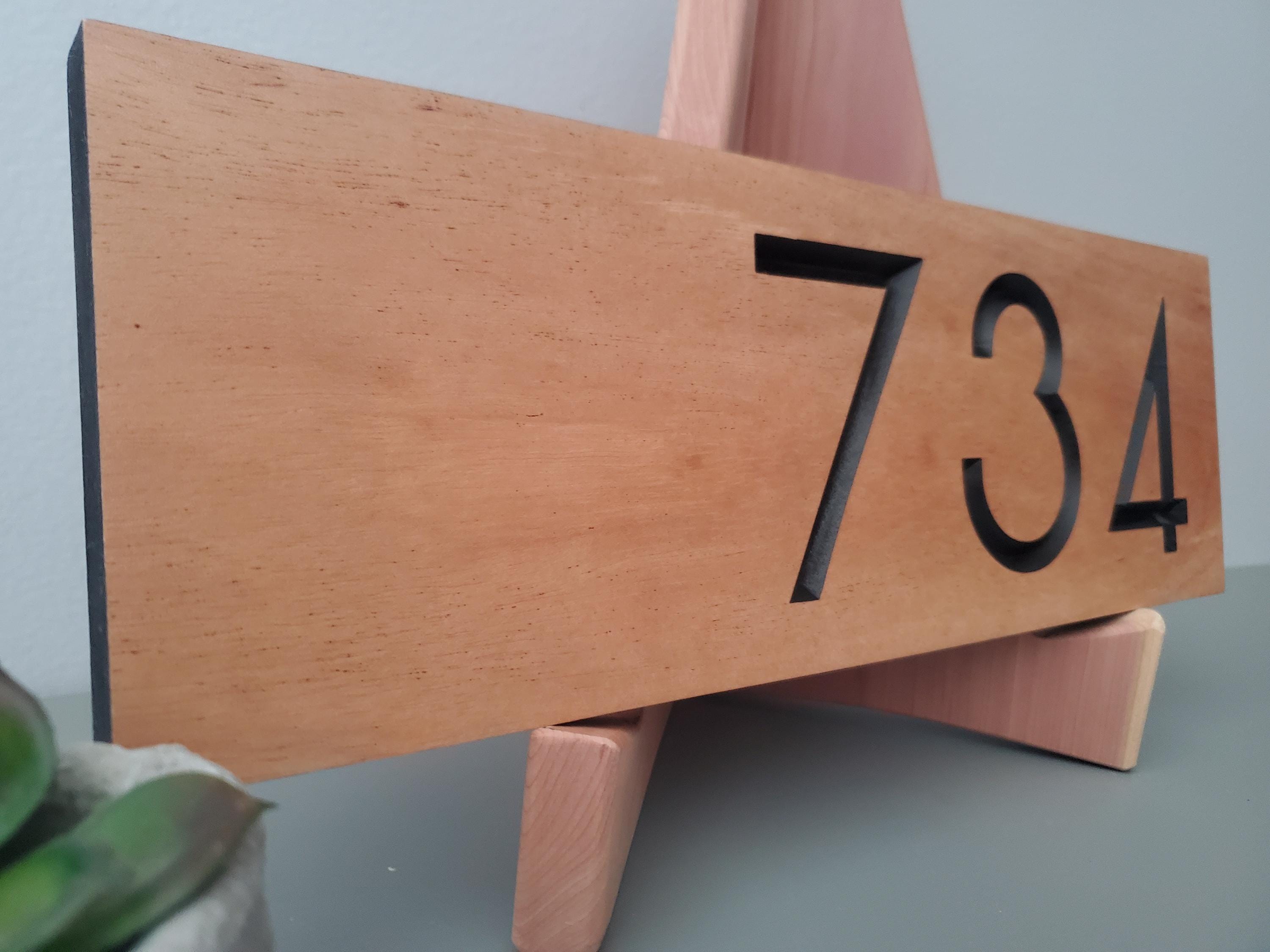 Personalized Home Address Numbers Sign