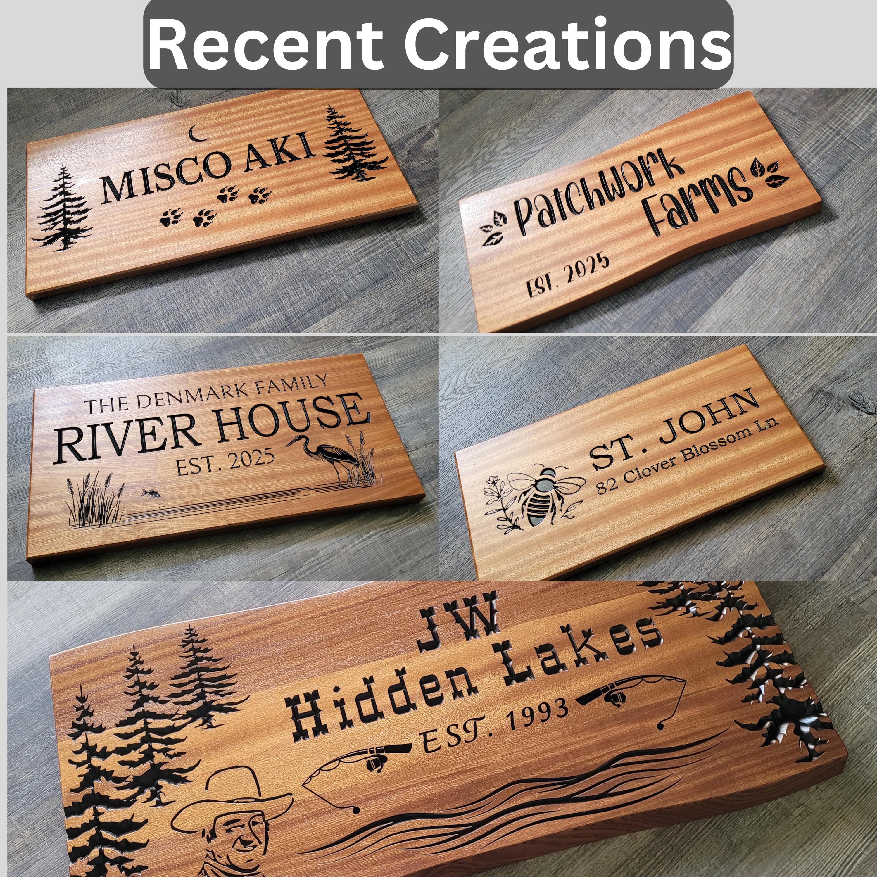 Custom Family Last Name Sign