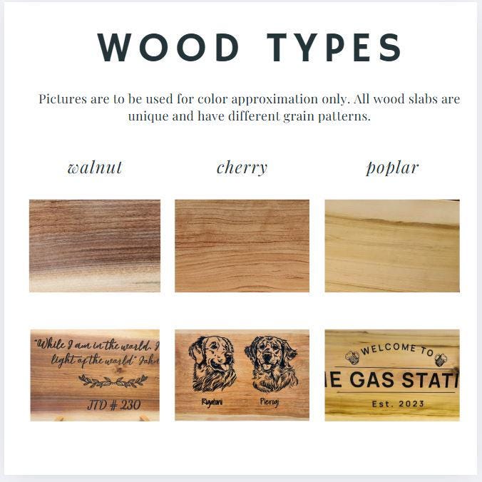 Custom Live Edge Wood Address Sign