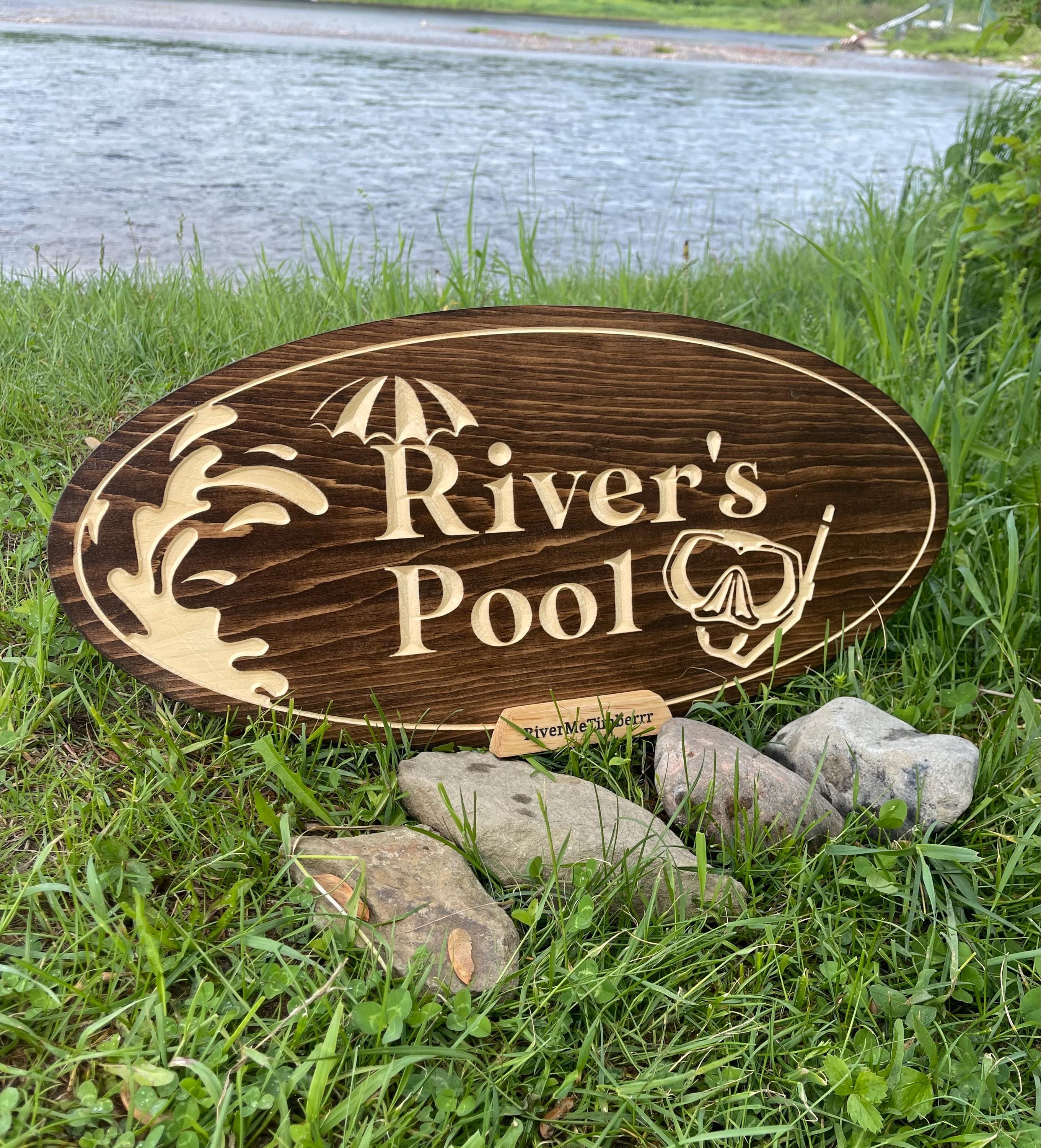 Custom Engraved Wood Sign