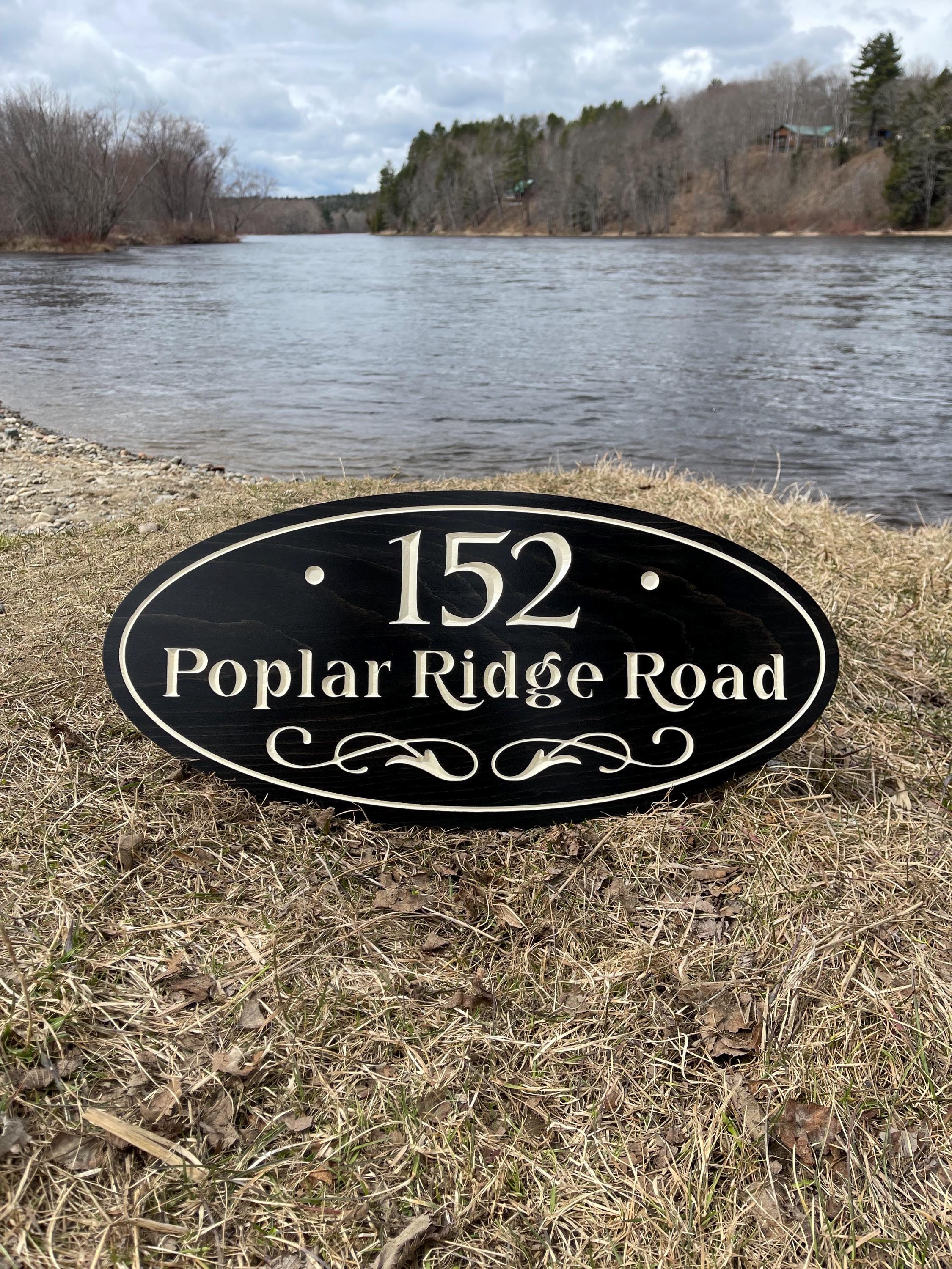 Custom Engraved Wood Sign